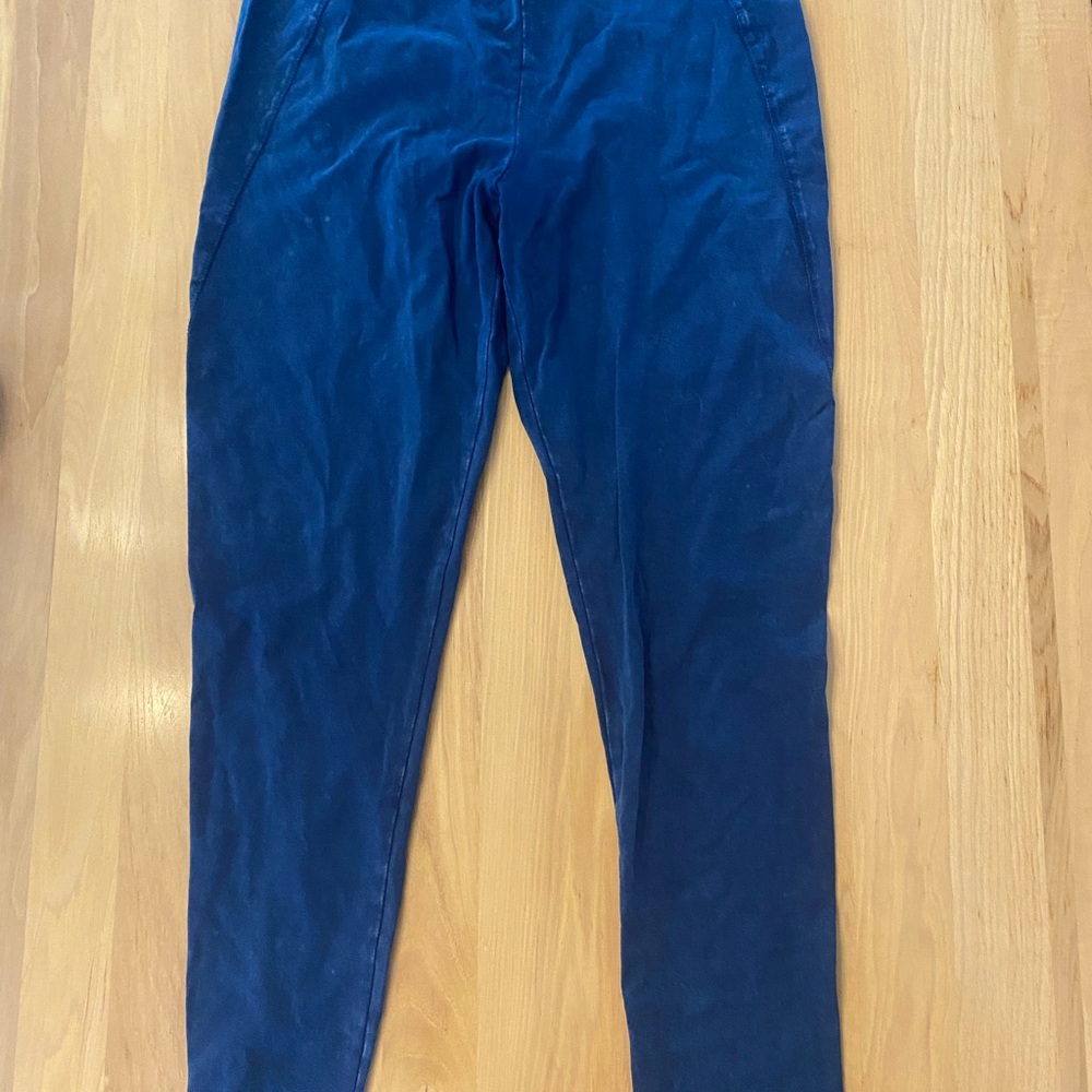 Anthro Ruthie Leggings in Blue and (Bronze Sold) - Picture 3 of 6